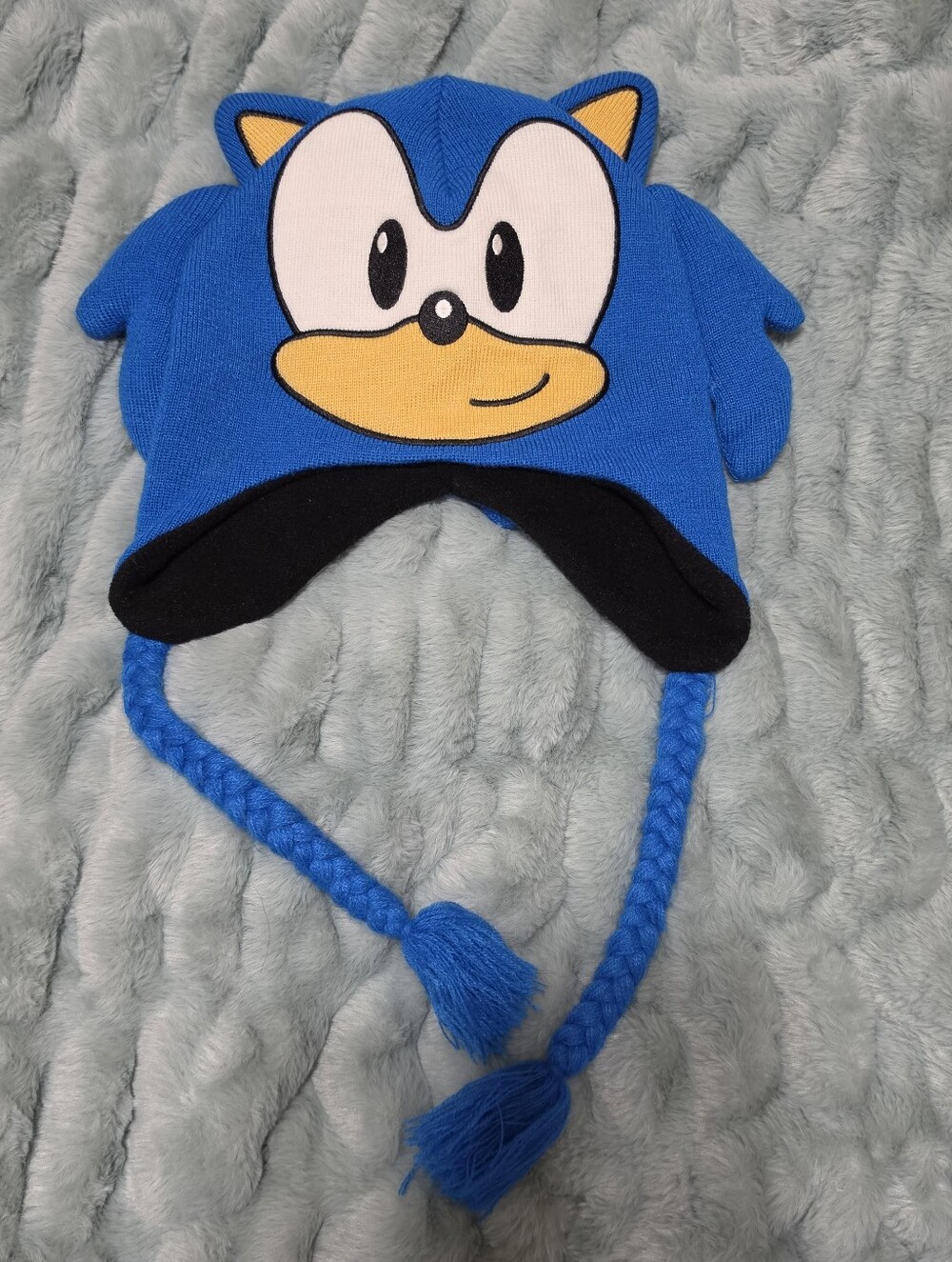 Sega Sonic the Hedgehog Laplander Earflap Beanie Hat – OSFM